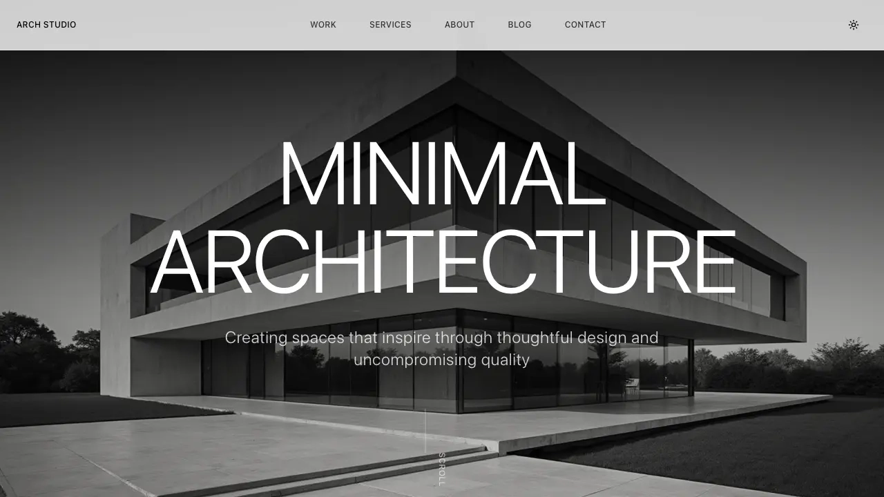 Loading preview of Architect portfolio