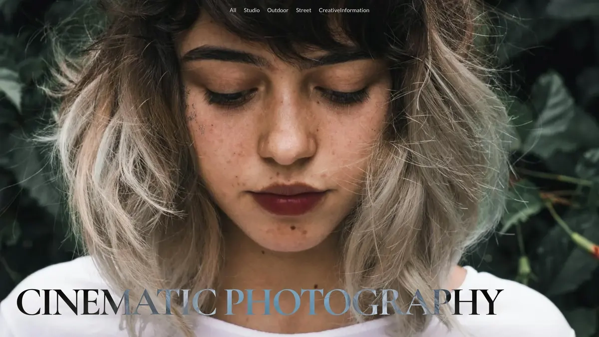 Loading preview of Cinematic Photographer